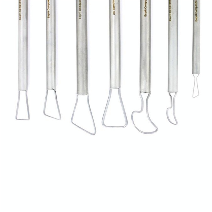 Outil de modelage set G mirette - 7 pièces - Esprit Composite - Rougier et Plé