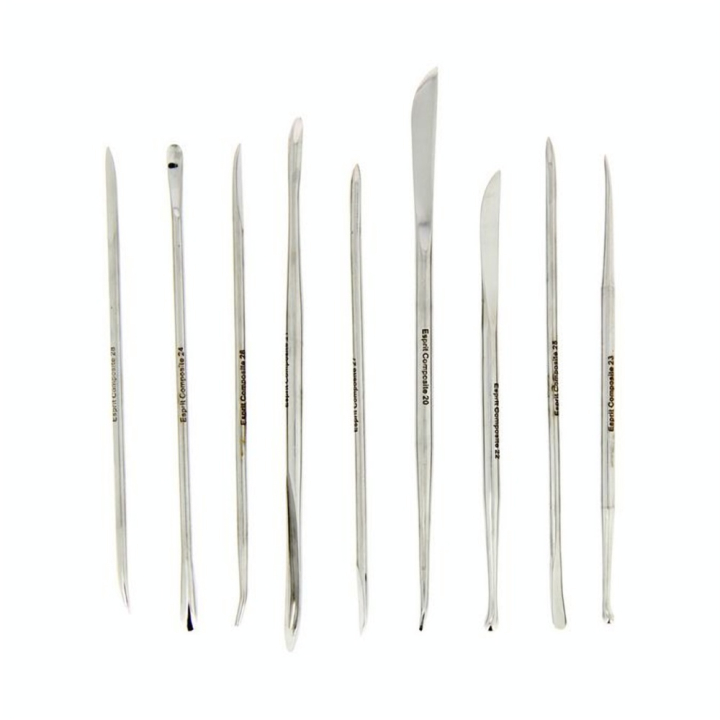 Outil de modelage set A - 9 pièces - Esprit Composite - Rougier et Plé
