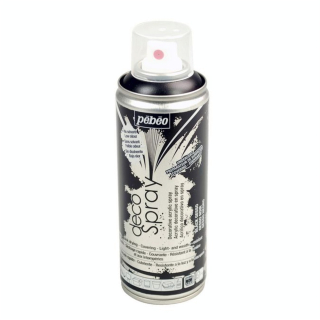 Auxiliaire decoSpray gesso noir 200 ml - Pébéo - Rougier et Plé