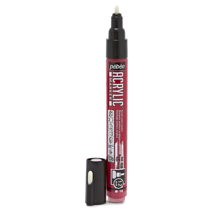 Feutre peinture Acrylic marker 1.2 mm ronde - Pébéo - Rougier et Plé