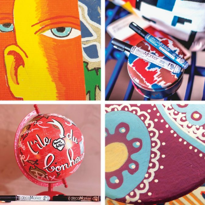 Feutre peinture Acrylic marker 4 mm biseautée - Pébéo - Rougier et Plé