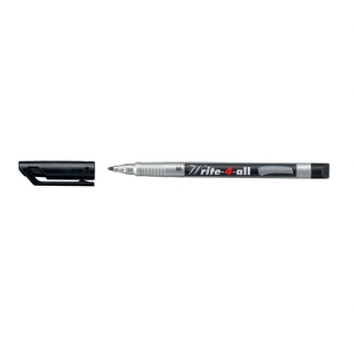 Marqueur permanent noir Write-4-All 1 mm - STABILO - Rougier et Plé