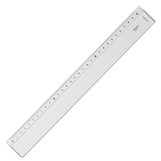 Règle transparente 1 biseau 30 cm - Graphoplex - Rougier et Plé
