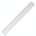 Règle transparente 1 biseau 30 cm - Graphoplex - Rougier et Plé