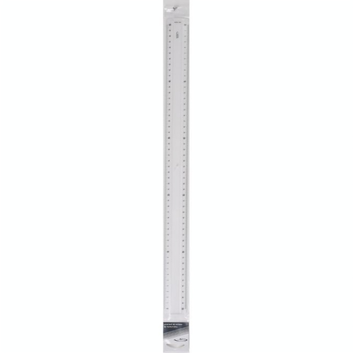 Règle transparente 2 biseaux 50 cm - Graphoplex - Rougier et Plé