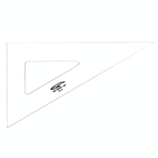 Équerre bords droits 60° - 26 cm - Graphoplex - Rougier et Plé