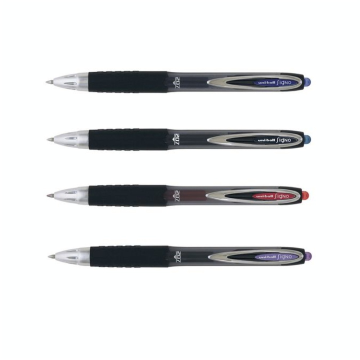 Stylo bille rétractable Signo 0.7 mm - Uni-Ball - Rougier et Plé