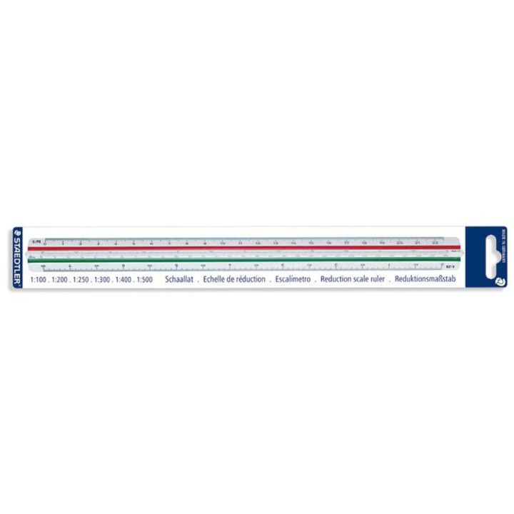 Règle à échelle de réduction kutch 1:100 à 1:500 - Staedtler - Rougier et Plé