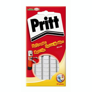 Pastilles adhésives repositionnables blanches par 65 - Pritt - Rougier et Plé