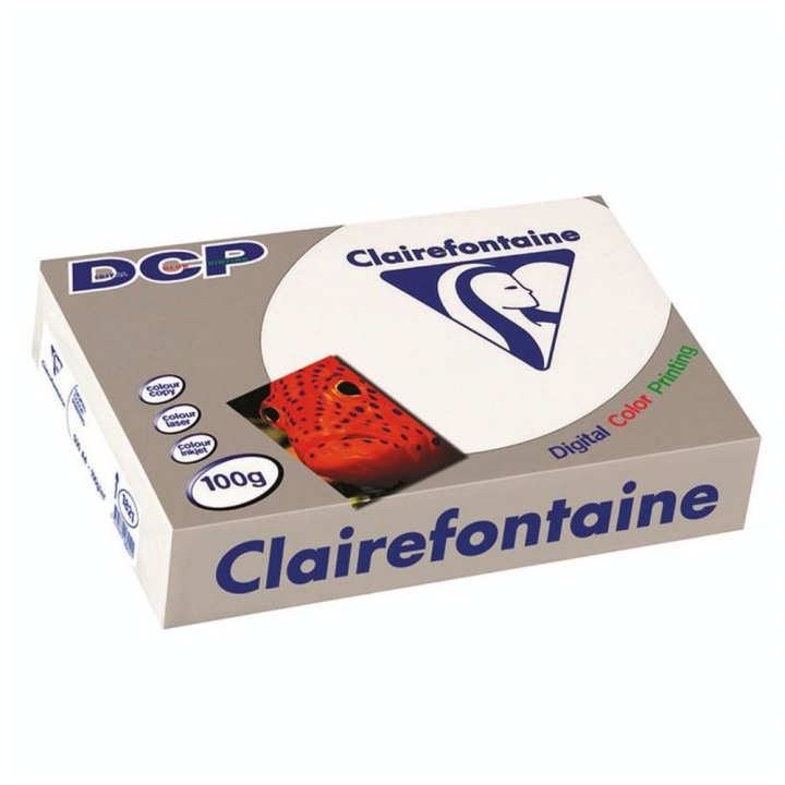 Ramette de papier blanc DCP A4 - 100 g/m² - 500 feuilles - Clairefontaine - Rougier et Plé