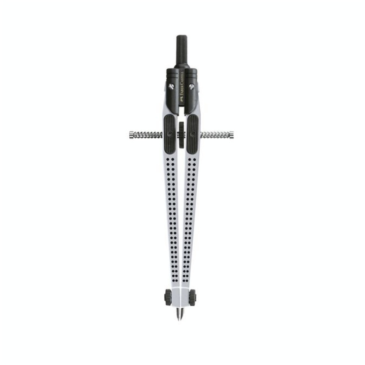 Compas à réglage rapide Grip 2001 Ø 39 cm - argent - Faber-Castell - Rougier et Plé