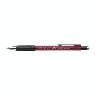 Porte-mine Grip 1345 - 0.5 mm - corps rouge clair - Faber-Castell - Rougier et Plé