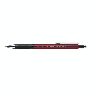 Porte-mine Grip 1347 - 0.7 mm - corps rouge - Faber-Castell - Rougier et Plé