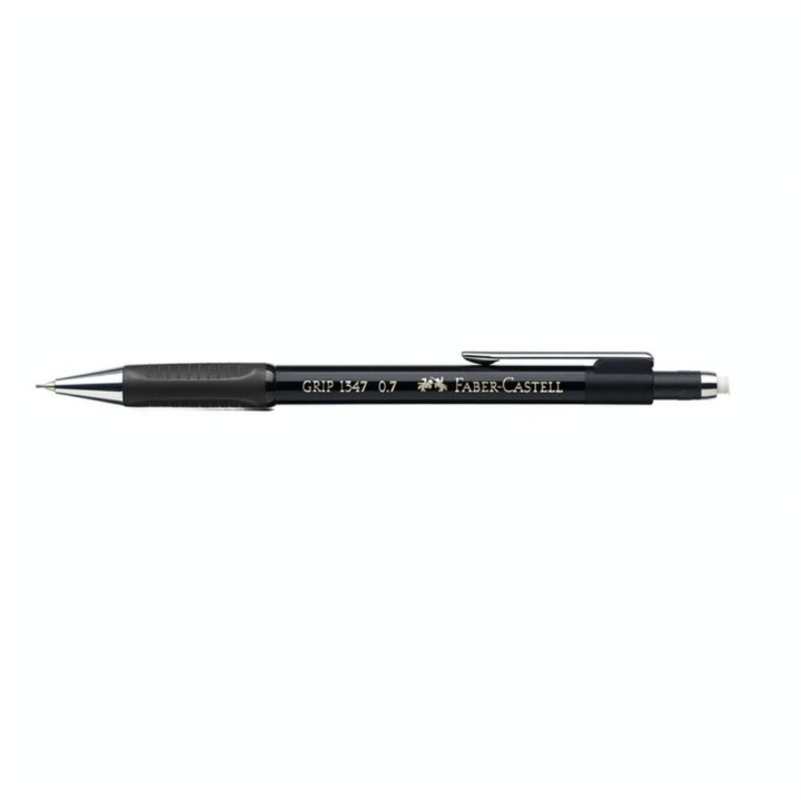 Porte-mine Grip 1347 - 0.7 mm - corps noir - Faber-Castell - Rougier et Plé