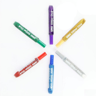 Colle pailletée en stylo Glitter Glue 20 ml - Uhu - Rougier et Plé