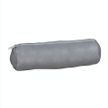 Trousse rond cuir Teinte gris souris - Oxford - Rougier et Plé