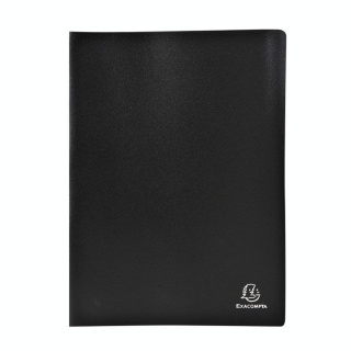 Protège-documents noir A4 polypropylène 20 p. - Exacompta - Rougier et Plé