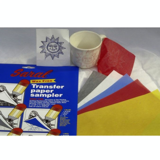 Papier transfert A4 5 feuilles assorties - Saral - Rougier et Plé