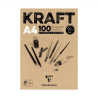 Papier kraft en bloc 90...