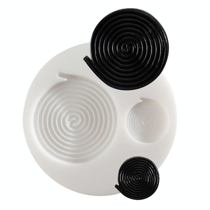 Moule en silicone  thème réglisse - DTM - Rougier et Plé
