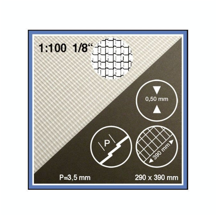 Tuiles 29 x 39 cm - 1 : 100 - Schulcz - Rougier et Plé