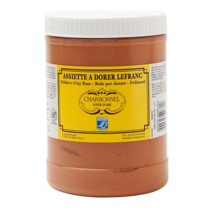 Assiette à dorer rouge 1 L - Lefranc Bourgeois - Rougier et Plé