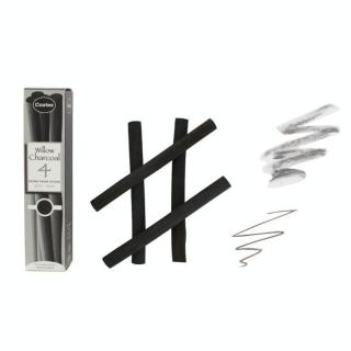 Fusain naturel de saule - gros buisson Ø 10 à 15 mm - 4 pcs - Coates - Rougier et Plé