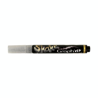 Marqueur à paillettes argent 3 mm - Graph'it - Rougier et Plé