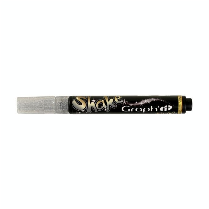 Marqueur à paillettes argent 3 mm - Graph'it - Rougier et Plé