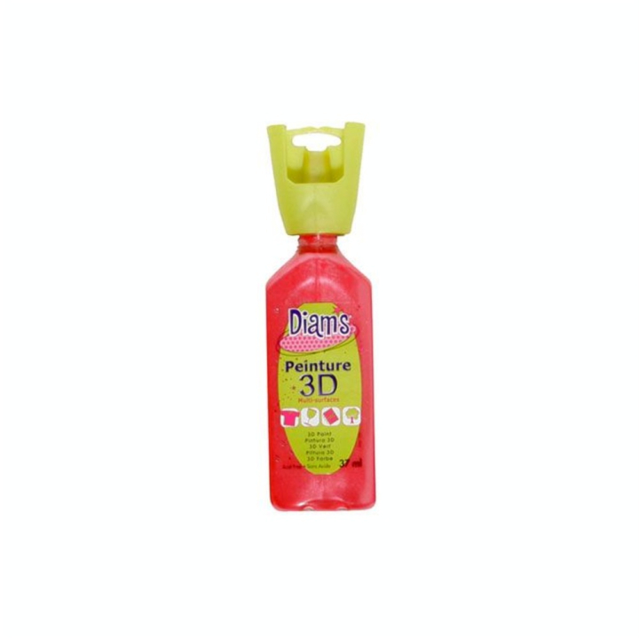 Peinture 3D nacré 37 ml - Diams - Rougier et Plé