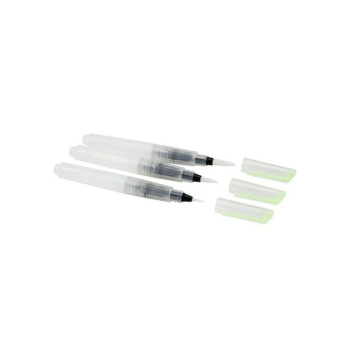 Pinceau à réservoir 5 ml - 3 pointes assorties - Graph'it - Rougier et Plé