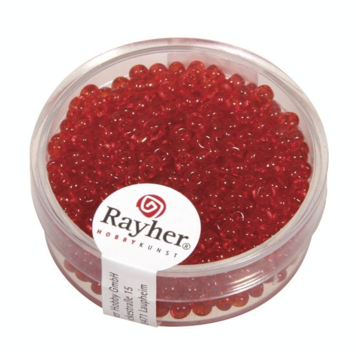 Perles de rocaille 2,6 mm transparentes - Rayher - Rougier et Plé