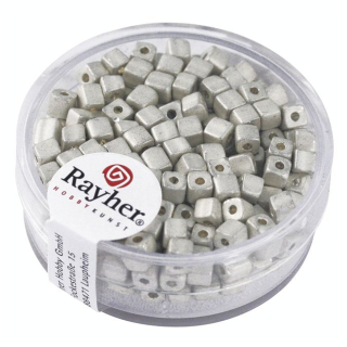 Perles de rocailles Metallic dépoli dé 3,4 mm x 15 g - Rayher - Rougier et Plé