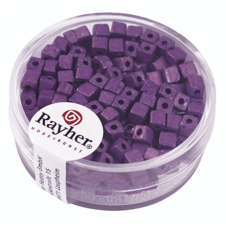 Perles de rocailles Metallic dépoli dé 3,4 mm x 15 g - Rayher - Rougier et Plé