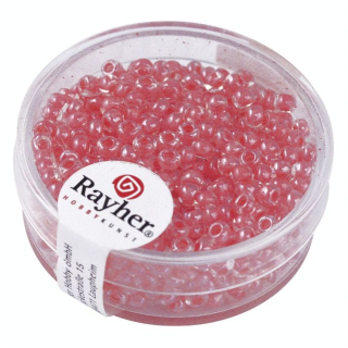 Perles de rocailles Arktis lustrées Ø 2,6 mm x 17 g - Rayher - Rougier et Plé