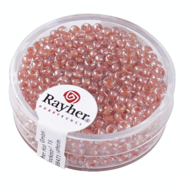 Perles de rocailles Arktis lustrées Ø 2,6 mm x 17 g - Rayher - Rougier et Plé