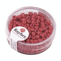 Perles de rocailles Metallic dépoli Ø 4 mm x 17g - Rayher - Rougier et Plé