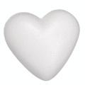 Cœur en polystyrène 5 cm - Rayher - Rougier et Plé