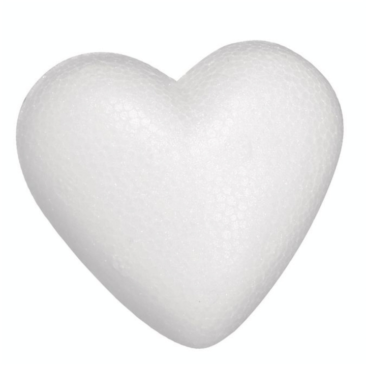 Cœur en polystyrène 5 cm - Rayher - Rougier et Plé