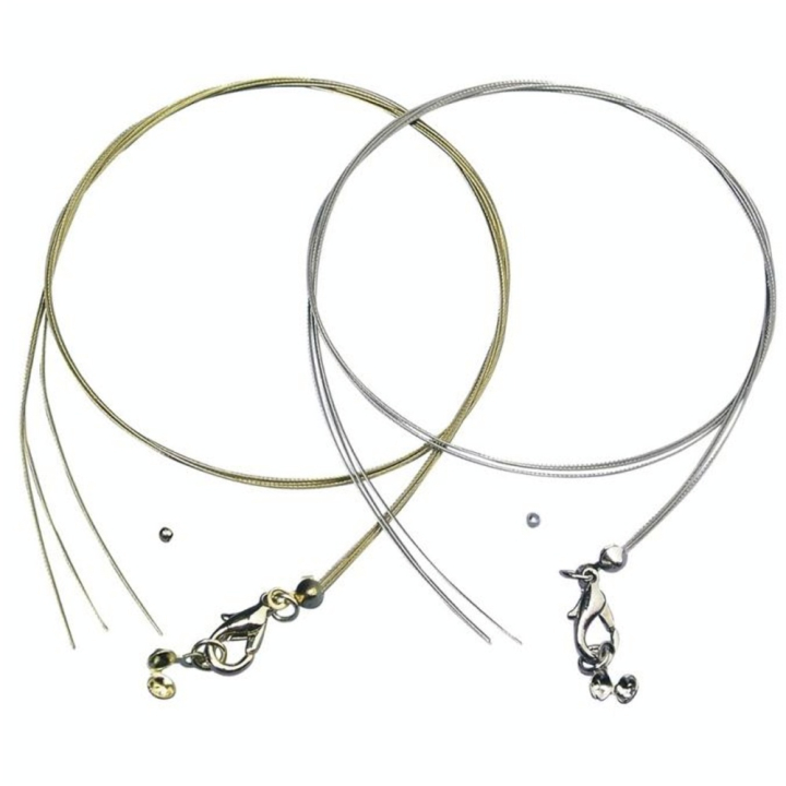Kit collier 3 rangs Couleur argent - Rayher - Rougier et Plé