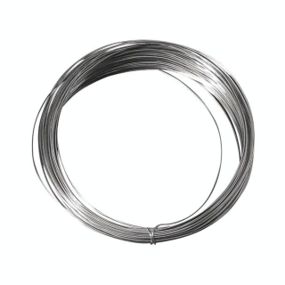 Fil de cuivre argenté 1,2 mm x 3 m - Rayher - Rougier et Plé