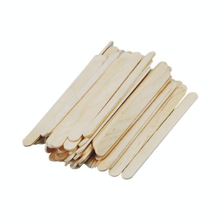 Bâtons esquimaux en bois 5,5 x 0,6 cm x 300 pces - Rayher - Rougier et Plé
