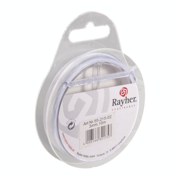 Ruban en organdi 10 m x 0,3 cm - Rayher - Rougier et Plé