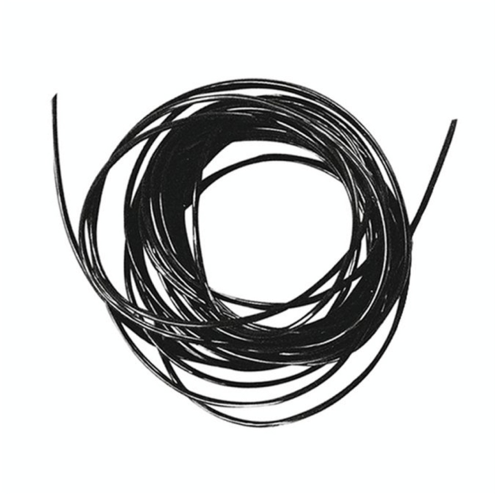 Fil élastique noir Ø 1 mm x 2 m - Rayher - Rougier et Plé
