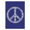 Pochoir My Style A4 peace - Rayher - Rougier et Plé