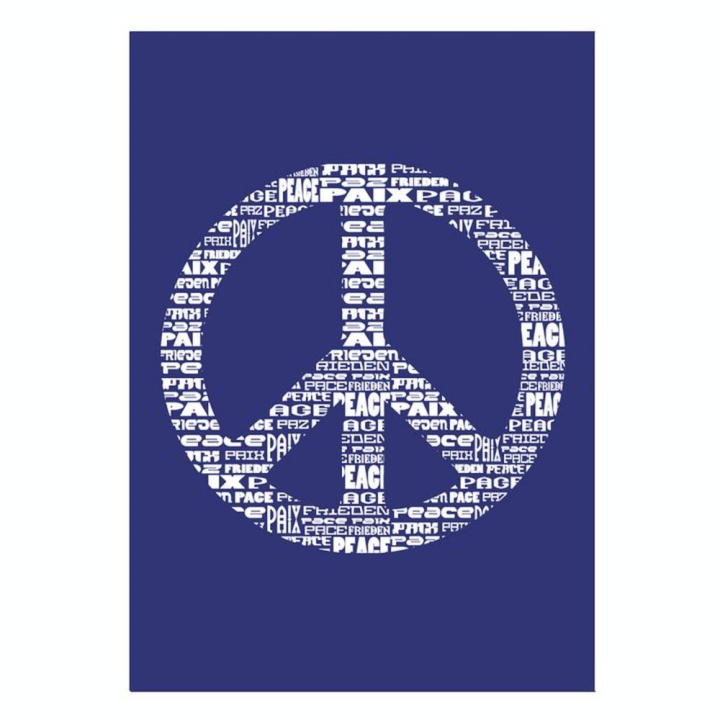 Pochoir My Style A4 peace - Rayher - Rougier et Plé