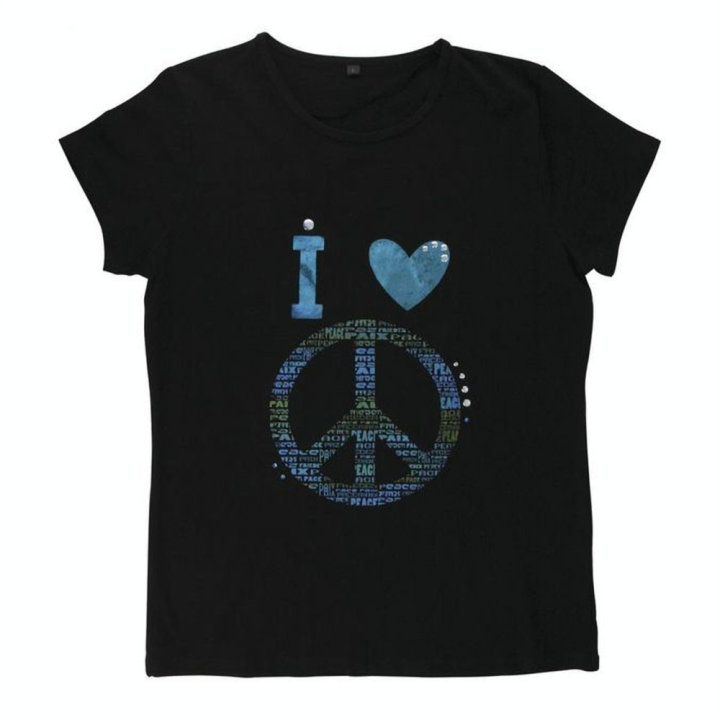 Pochoir My Style A4 peace - Rayher - Rougier et Plé