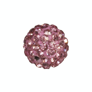 Perle Shamballa Ø 12 mm - Rayher - Rougier et Plé