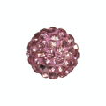 Perle Shamballa Ø 12 mm - Rayher - Rougier et Plé