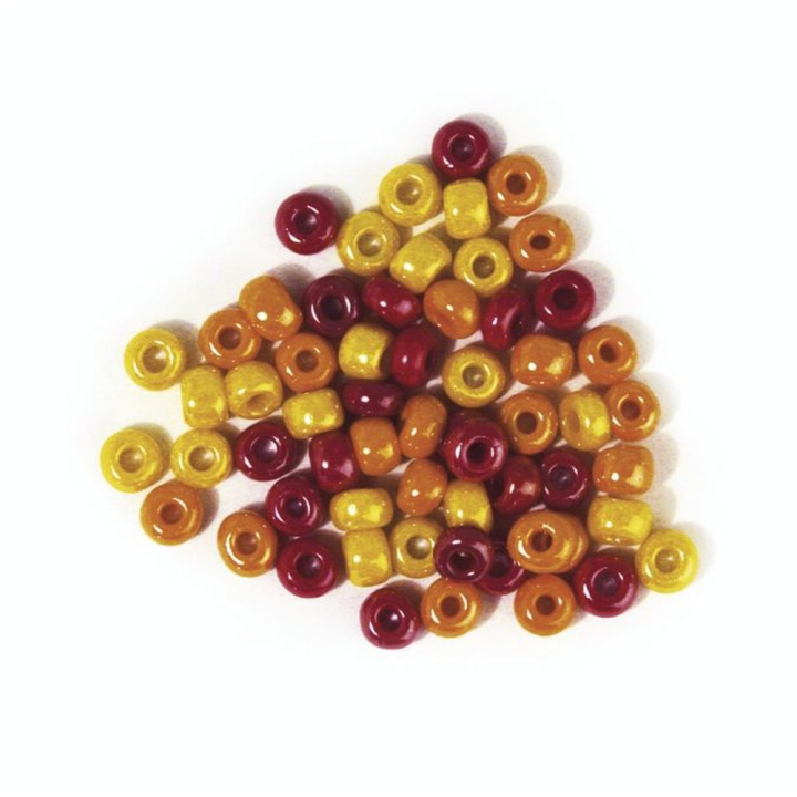 Perles en verre opaque 6 mm x 55 g - Rayher - Rougier et Plé